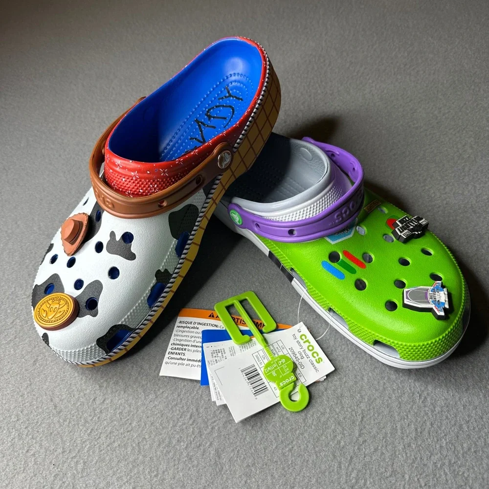 Crocs Toy Story Buzz Classic Clog Mens Size 12 Multi Woody Buzz Lightyear 209545